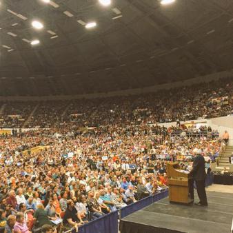 Bernie’s Moment Now a Movement