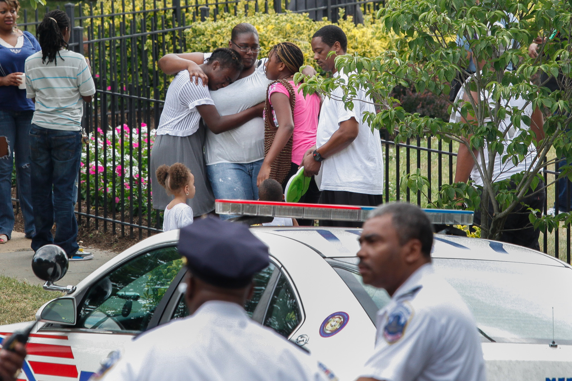 Children shot while leaving summer lunch program