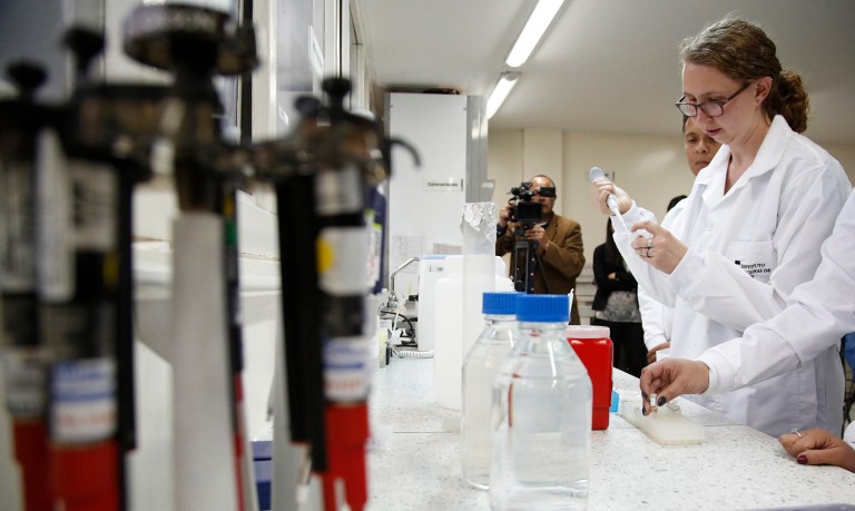 The Centers for Disease Control and Prevention has so far reported that four other infants have been born in the U.S. with birth defects caused by the Zika virus. (AP Photo/Fernando Vergara, File)