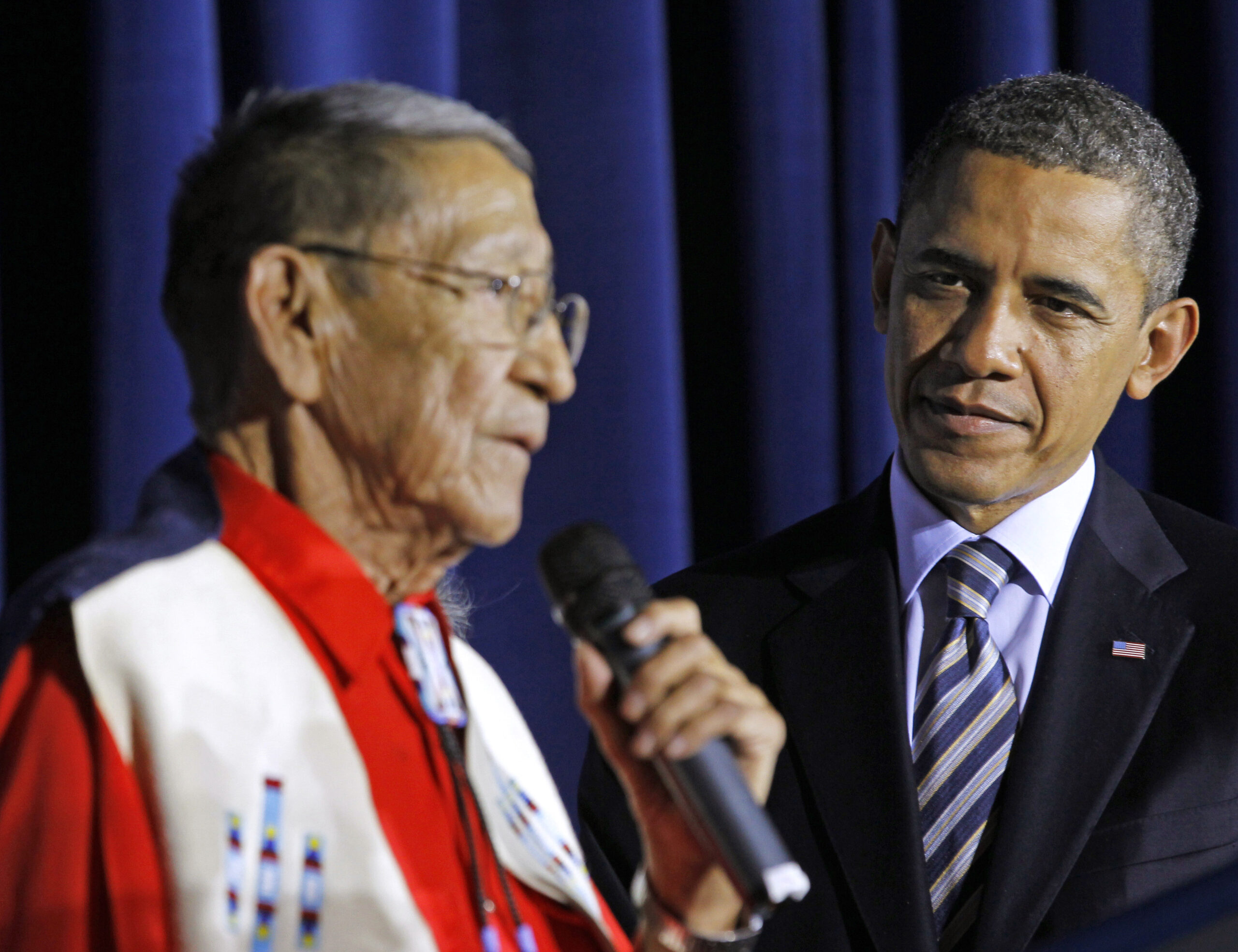 Spending cuts shadow Obama meeting with tribes