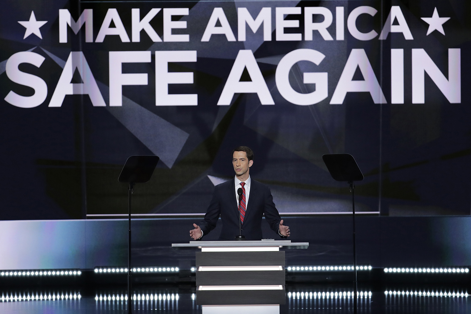 Cotton dodges questions on secretary of defense post