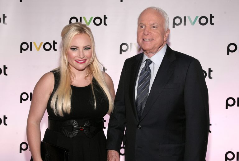 Sen. John McCain said he advised his daughter, Meghan, not to respond when Donald Trump called her 