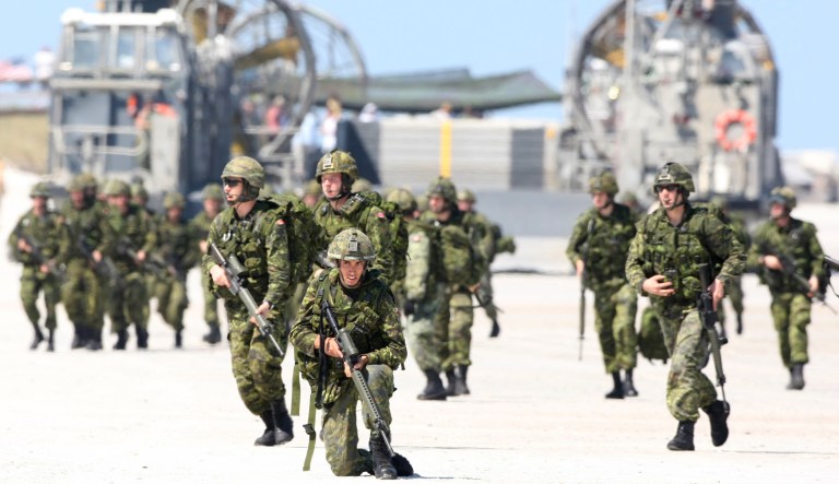 If we care about destroying ISIS with expediency, Canada should be asked to let their warriors do more. (U.S. Marine Corps photo by CWO2 Keith A. Stevenson/Released)