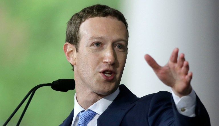 Facebook CEO Mark Zuckerberg and wife Priscilla Chan have hired Joel Benenson, former pollster for former President Barack Obama and chief strategist for Hillary Clinton's 2016 presidential campaign, as a consultant. (AP Photo/Steven Senne, File)