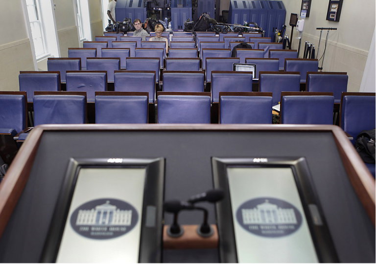 White House goes silent