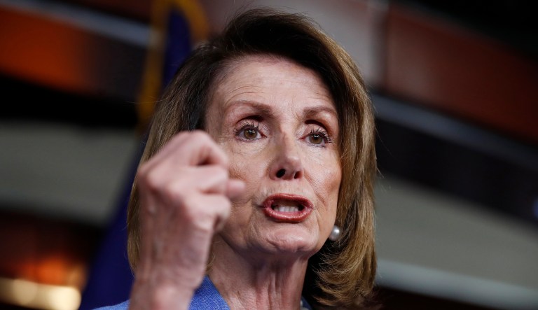 Pelosi brushed off the mounting critiques at a Thursday news conference, calling herself 