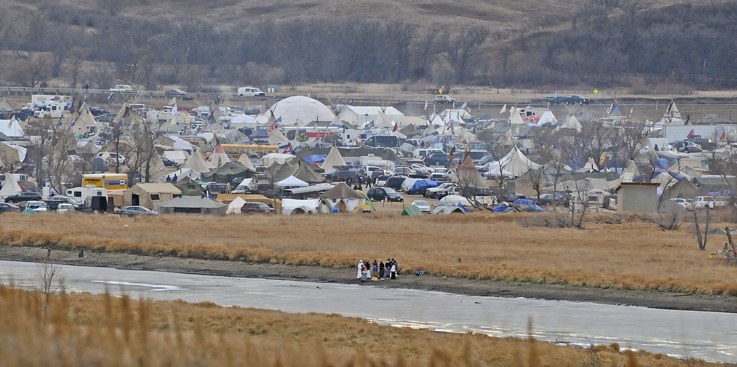 Army Corps won’t force pipeline protesters out