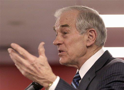 Ron Paul just wants to eat his breakfast