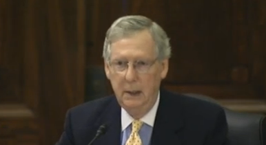 VIDEO: Mitch McConnell slams Disclose Act