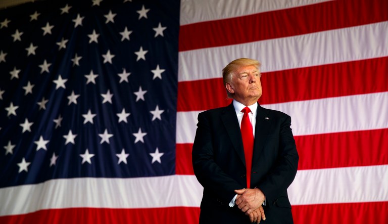 Rep. Luke Messer, R-Ind., said Thursday that President Trump deserves the Nobel Peace Prize if, in fact, an upcoming announcement means the denuclearization of North Korea. (AP Photo/Evan Vucci)