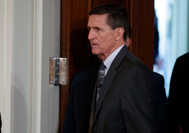 The former associate said Smith seemed to know former national security adviser Mike Flynn very well, although current members of the Trump administration have denied having any connections to the operative. (AP Photo/Evan Vucci, File)