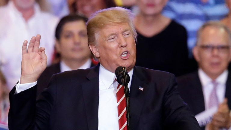 Trump told the American people, 