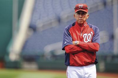 Patrick McDermott/Getty ImagesNationals manager Davey Johnson played eight season and managed two with the Baltimore Orioles.