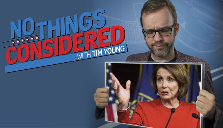 Nancy Pelosi speaks on Bill Clinton and John Conyers on No Things Considered