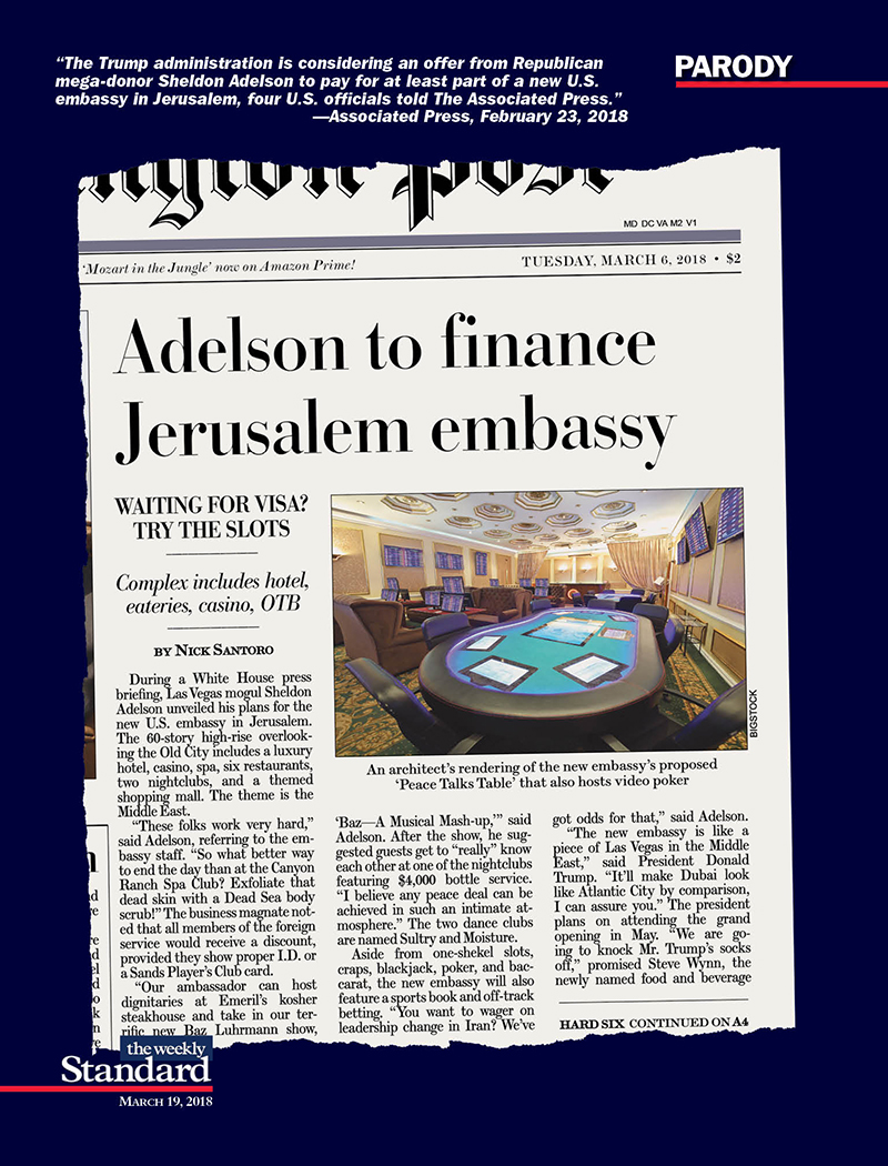 An Embassy Fit for the Strip