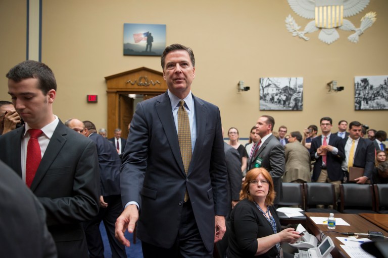 All the GOP needs to do is make a short ad with all the various ways Comey called Clinton incompetent. (AP Photo/J. Scott Applewhite)