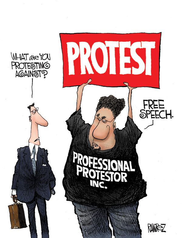 Professional Protesters