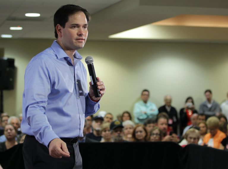 In a tweet sent out at Monday evening, Sen. Marco Rubio called Trump's statement 