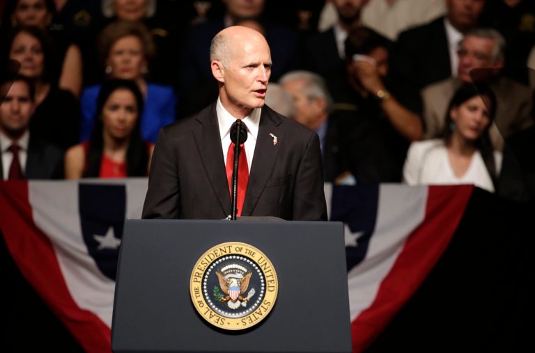 Florida Gov. Rick Scott said Congress should preserve the Deferred Action for Childhood Arrivals program, which temporarily protects young illegal immigrants who were brought to the U.S. as minors from deportation. (AP Photo/Lynne Sladky)