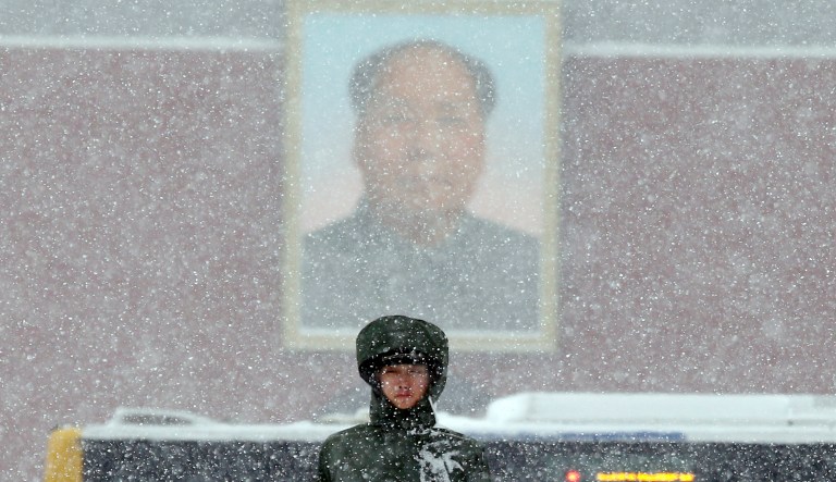 Improvements to Chinese living standards have flowed as the results of low cost production and a vast export-focused economy. And these improvements have not been shared across all of society. (AP Photo/Ng Han Guan)