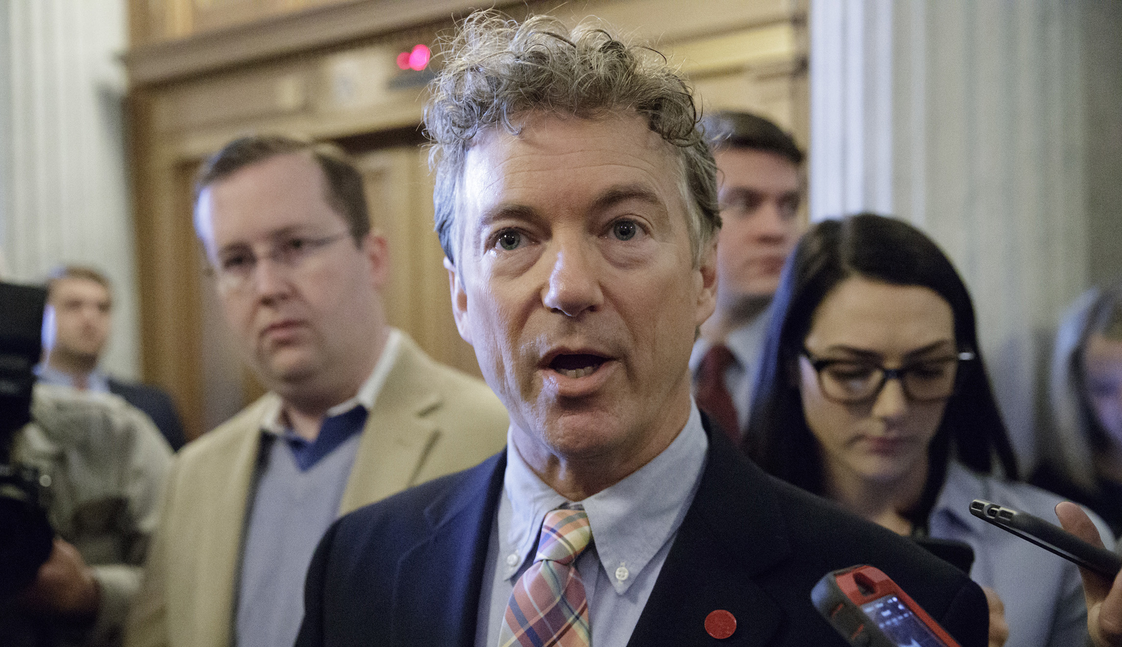 Rand Paul wants to know if the Obama administration ever spied on him
