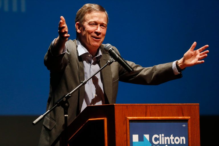 Colorado Gov. John Hickenlooper signed into law two ballot measures on Tuesday that will give residents who are not affiliated with either political party the ability to vote in future primaries. (AP Photo/David Zalubowski)