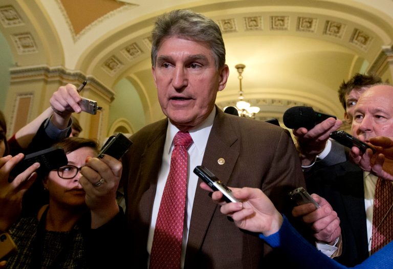 Sen. Joe Manchin said Monday he'll vote with Republicans to block federal funding to Planned Parenthood. (AP Photo)