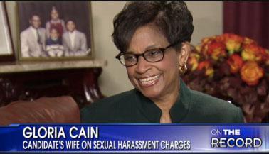 What Gloria Cain said about accusations
