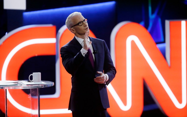 CNN's Anderson Cooper will co-host the three-hour television special Monday. (AP Photo/Carlos Osorio)