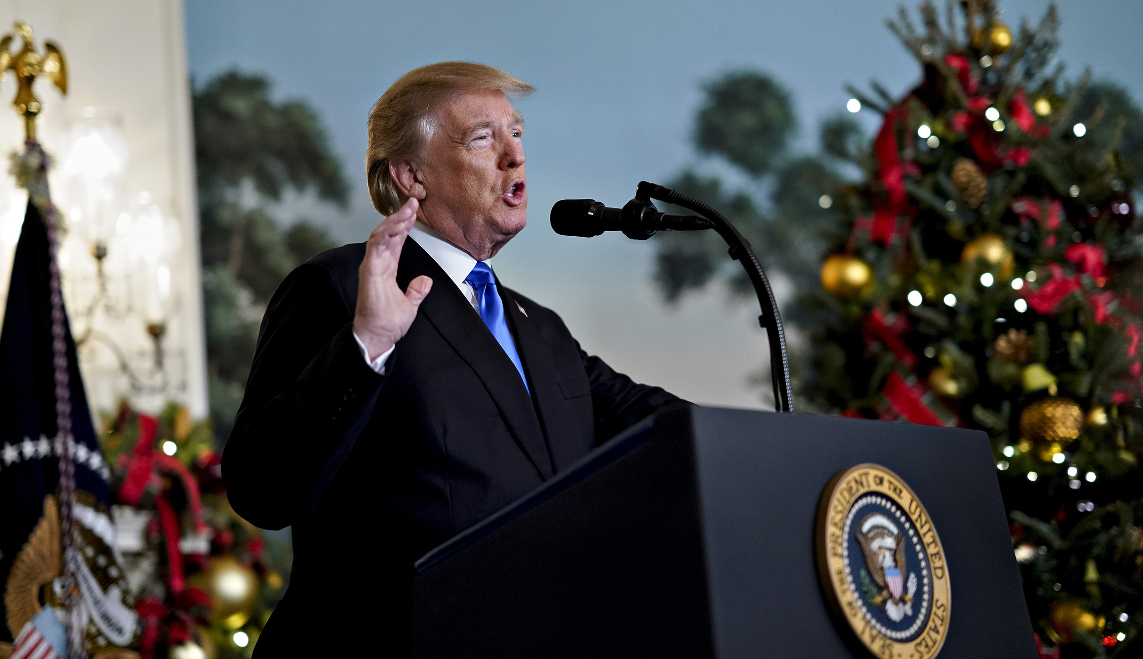 White House plans 1 p.m. press conference after House passes final tax bill