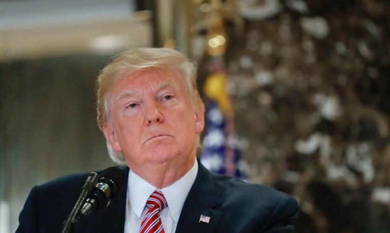 Half the press greeted this as an absurd question or suggestion. (AP Photo/Pablo Martinez Monsivais)