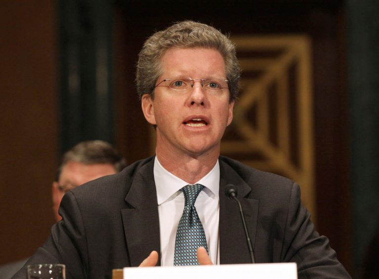 Housing and Urban Development Secretary Shaun Donovan testifies on Capitol Hill on March 12. (AP/Lauren Victoria Burke)