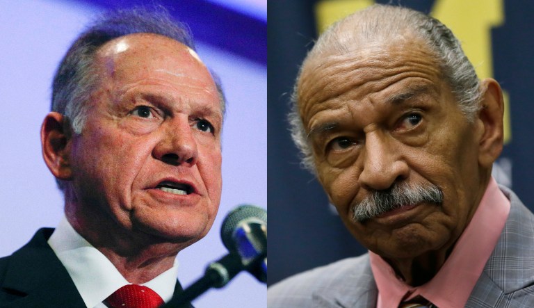 Legal innocence until proven guilty is one thing, but electability -- or one's worthiness to remain in elected office -- until proven guilty is another. (AP images)