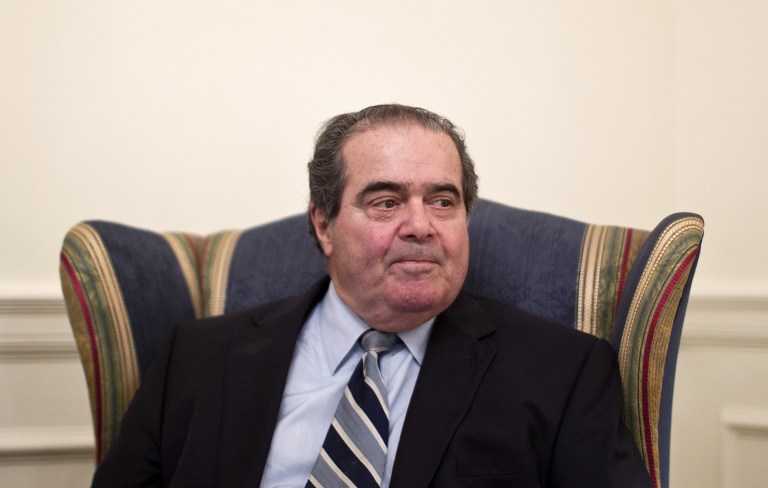 Three Supreme Court justices wrote tributes to the late Justice Antonin Scalia in the April Yale Law Journal lauding his lasting influence on the law. (AP Photo/Haraz N. Ghanbari)