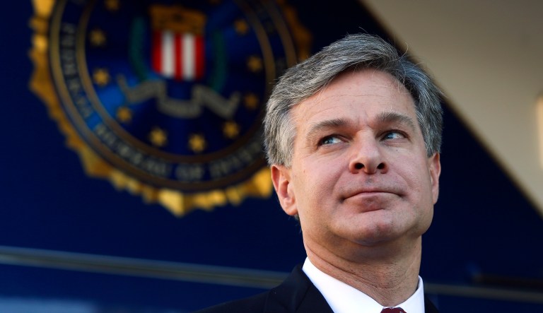 FBI Director Christopher Wray sent a memo to staff thanking them for their hard work Monday, in the wake of a tweet from President Trump attacking the agency.