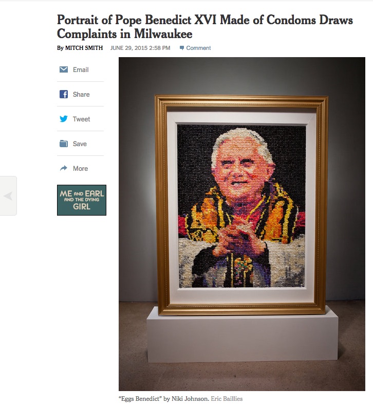 On Monday, the Times published an image of Niki Johnson's 