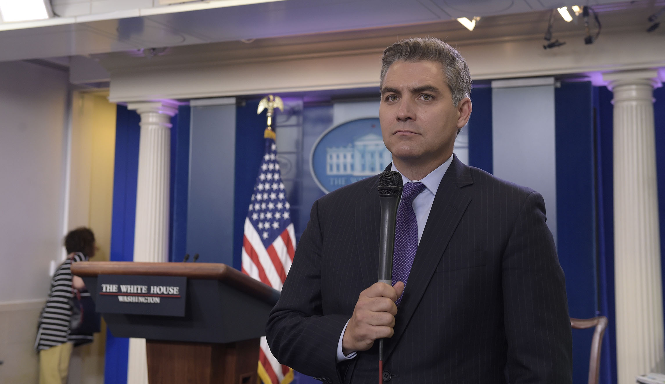 CNN’s Jim Acosta worried Trump will slam ‘fake news’ during Hurricane Harvey
