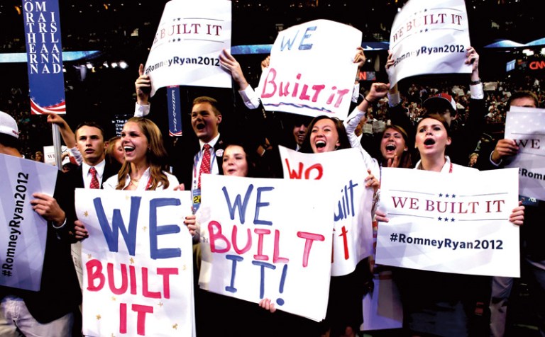 Women voters could be decisive in the Colorado Senate race, but outside Republican ads aimed at them are being criticized as ineffective. (Photo by Spencer Platt/Getty Images)