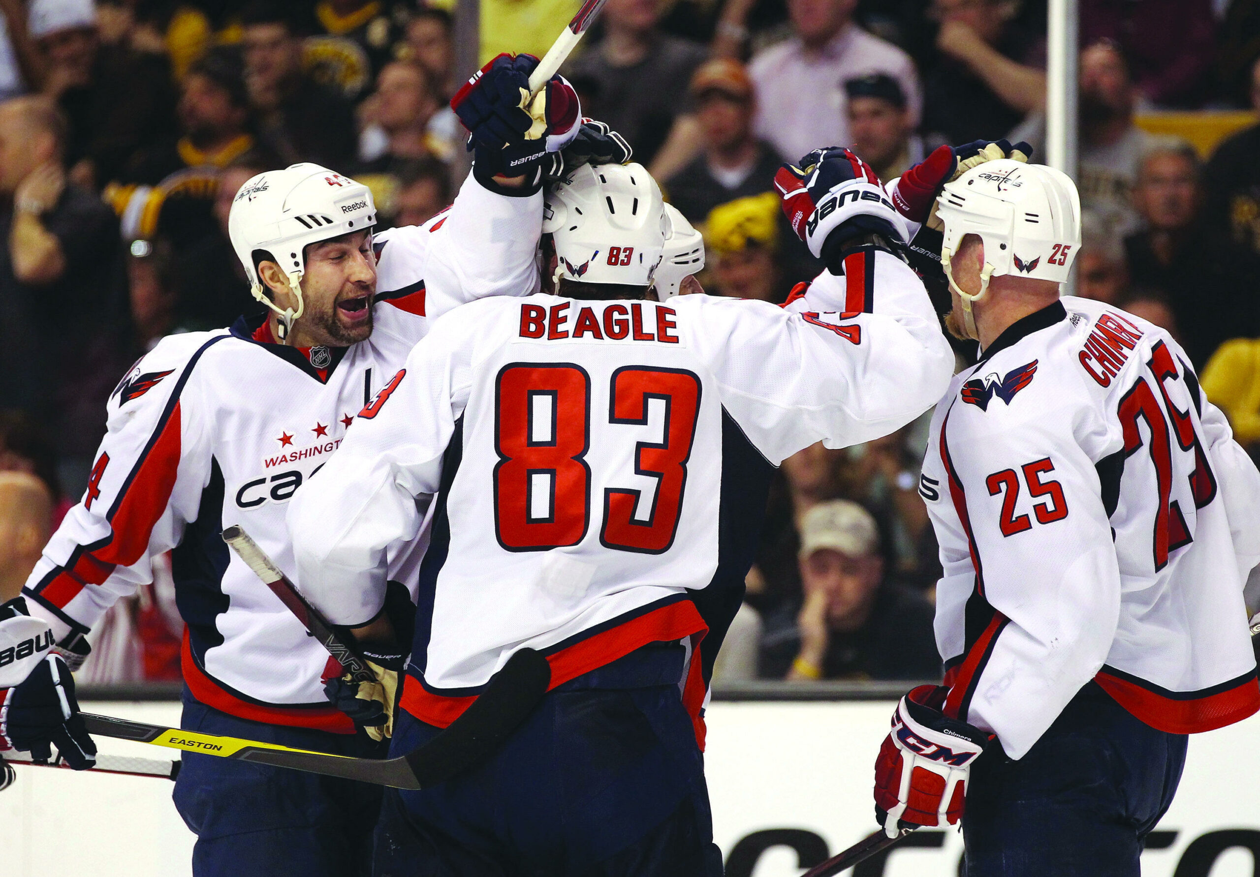 Caps center Jay Beagle on his new contract