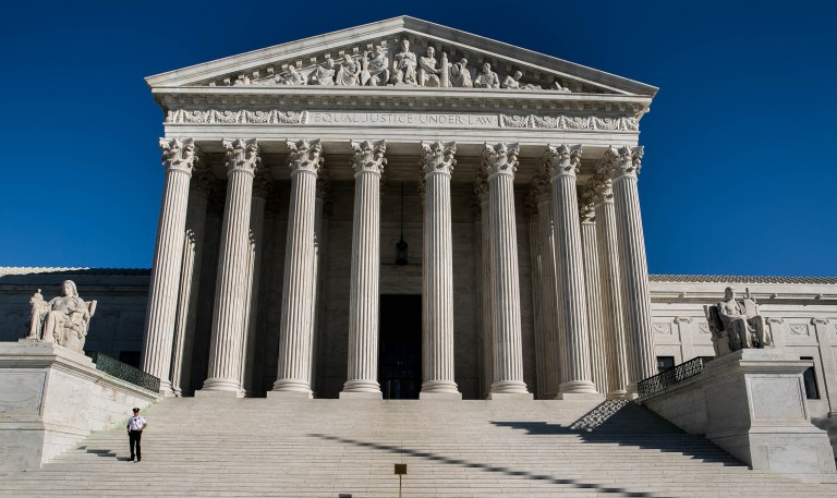 The Supreme Court kicks off oral arguments in its October term on Tuesday. (Graeme Jennings/Washington Examiner)