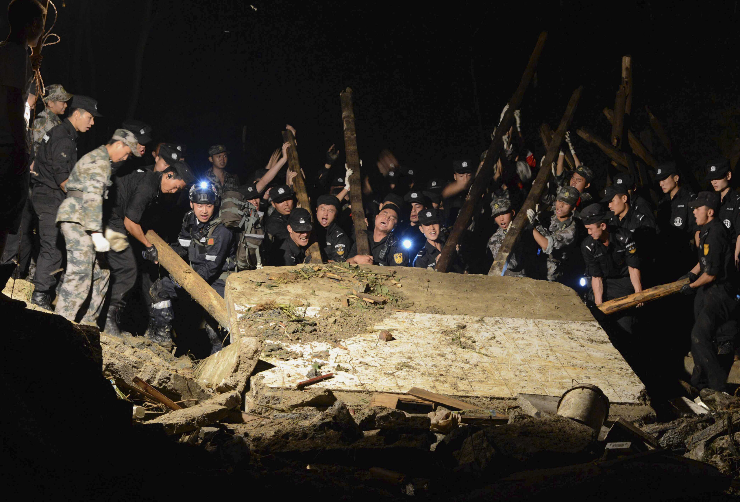 6 dead, 21 missing in landslide in southwest China