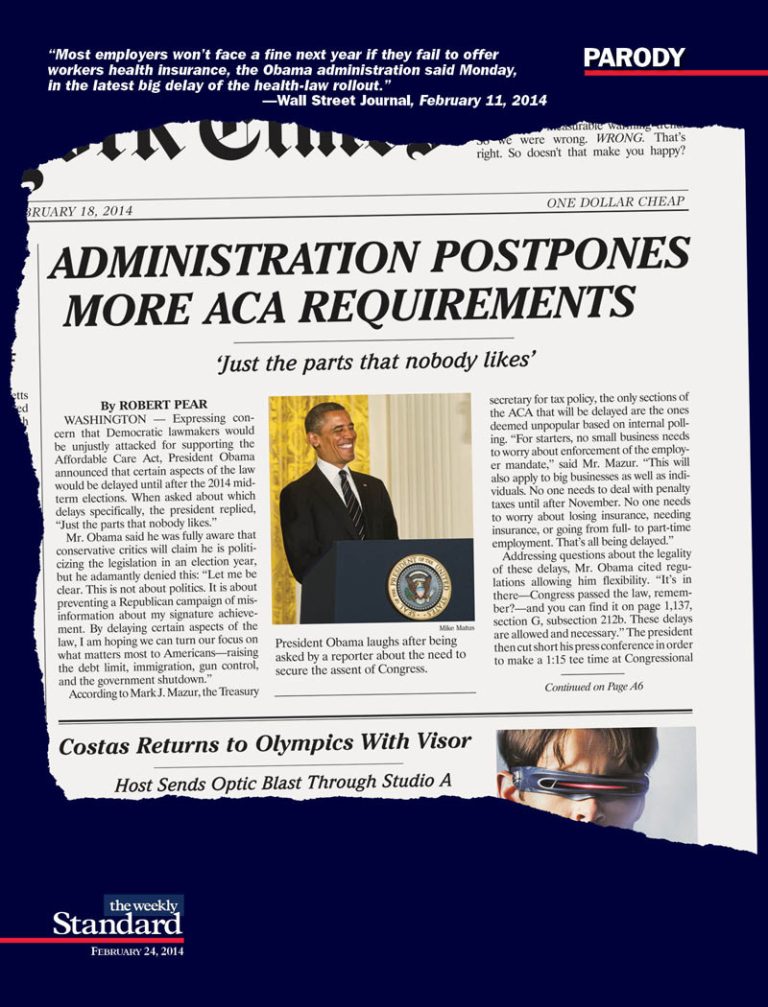 Obamacare Postponed Indefinitely