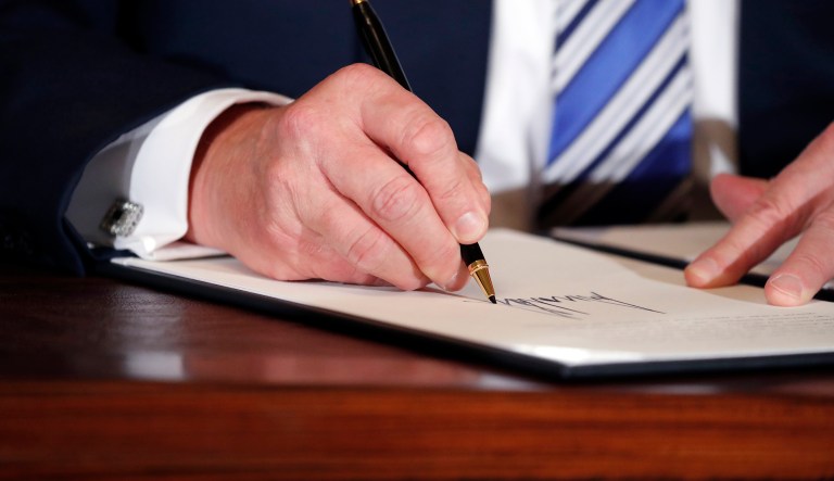 The White House, federal agencies, and Republicans on Capitol Hill have all made significant progress in dismantling the regulatory state during the Trump administration. (AP Photo/Alex Brandon, File)