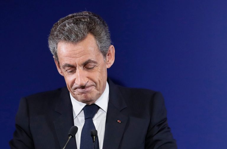 Nicolas Sarkozy goes back into retirement. (Ian Langsdon/Pool Photo via AP)