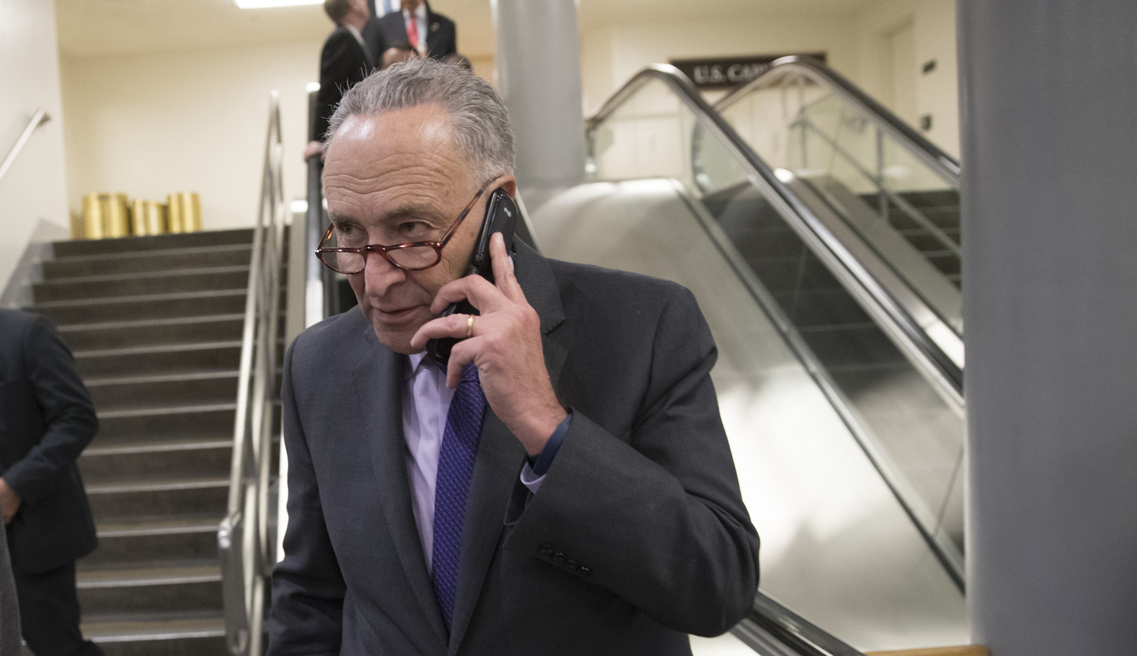 Chuck Schumer: Trump ‘tweeting away,’ ‘doesn’t get anything done’