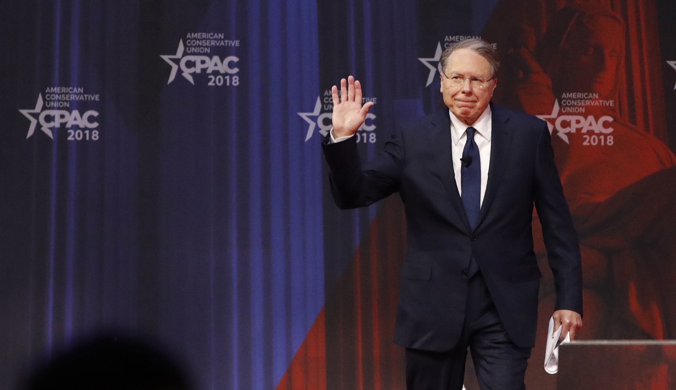 NRA’s Wayne LaPierre turns discussion from school safety into fear of creeping socialism