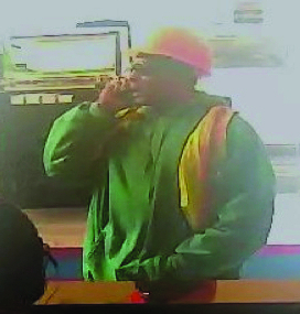 Bank robbery suspect
