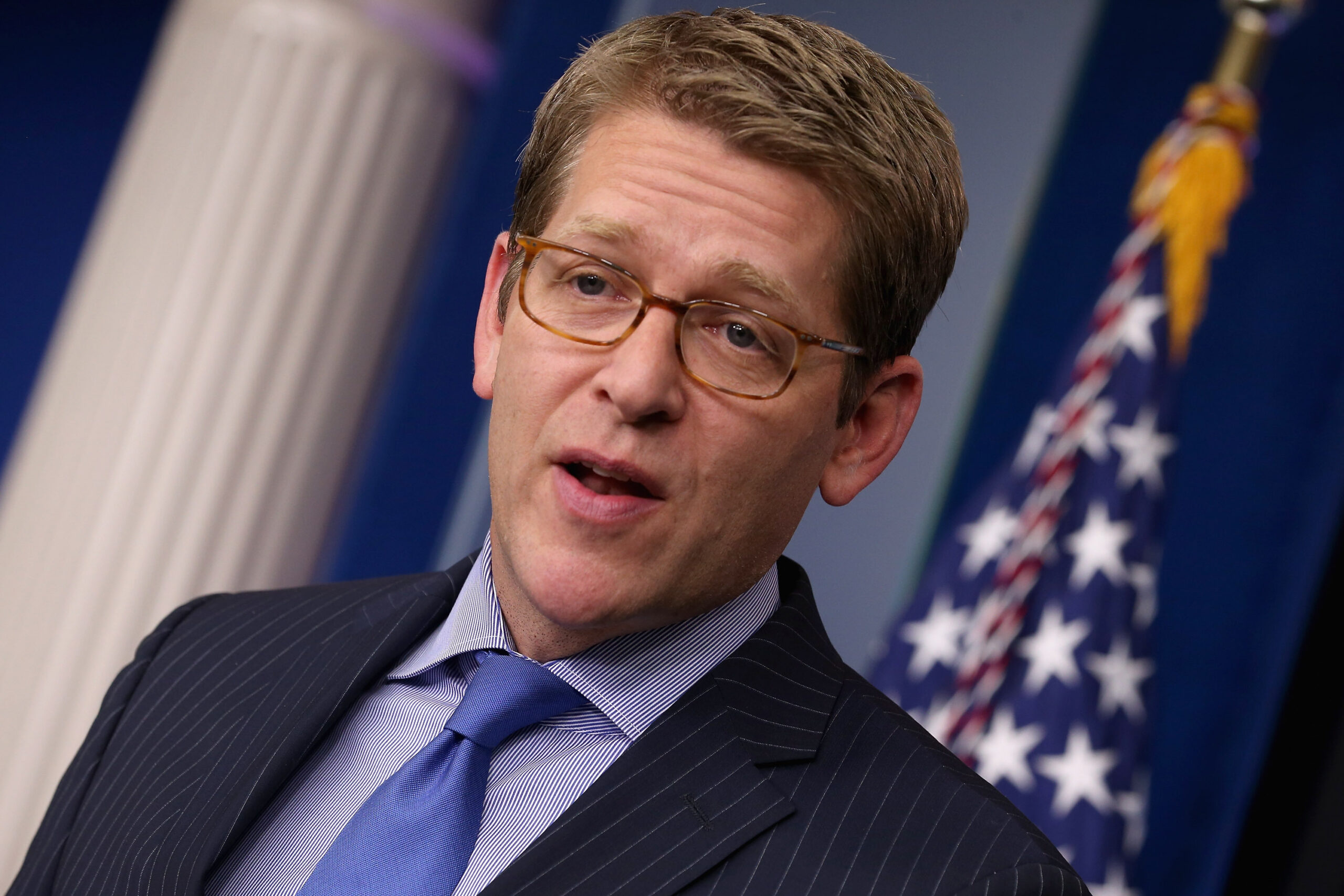 White House Press Secretary Jay Carney cites Byron York during press briefing