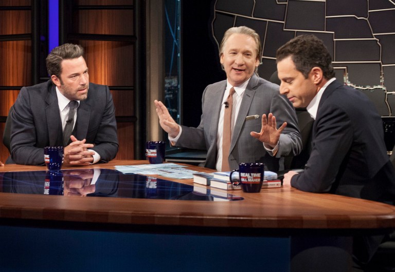 Conservative pundits have praised Maher for "telling the truth" about Islam. Maher, they applaud, effectively explained how Islam -- at least how many followers interpret Islam -- makes their religion disturbingly different than any other dominant religion.Â (AP Photo/HBO)