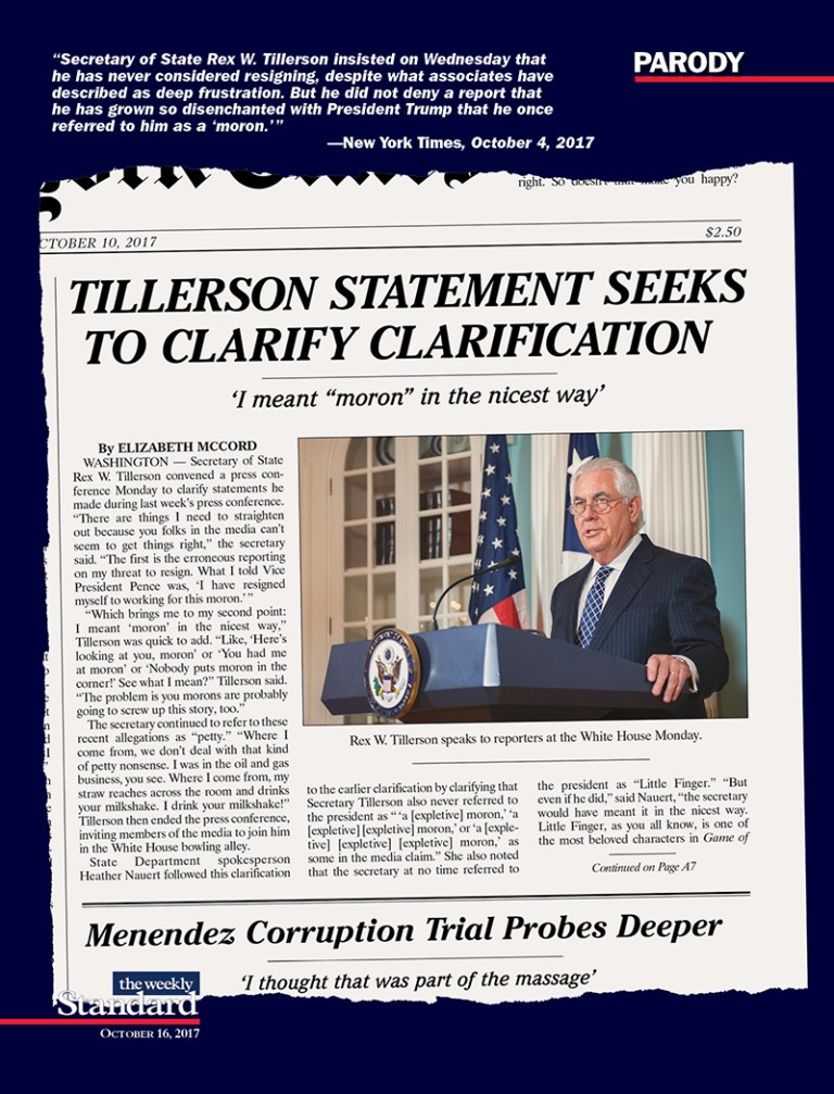 Clarifications Clarified